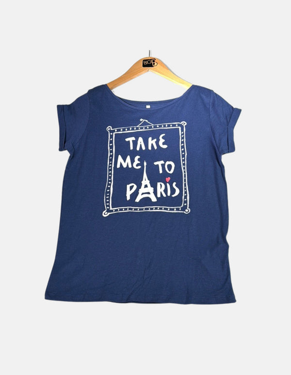 T-shirt blue FM